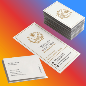 TARJETAS DE VISITA PLEGABLE